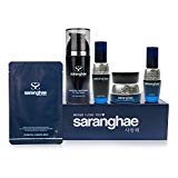 Saranghae Complete 5 Step Bundle: Nourishing and Moisturizing Cleanser, Deep Radiance Essence + Serum, Firm and Lift Regeneration Cream, Focus Renewal Eye Cream and 6 Elemental Essence Face Masks!